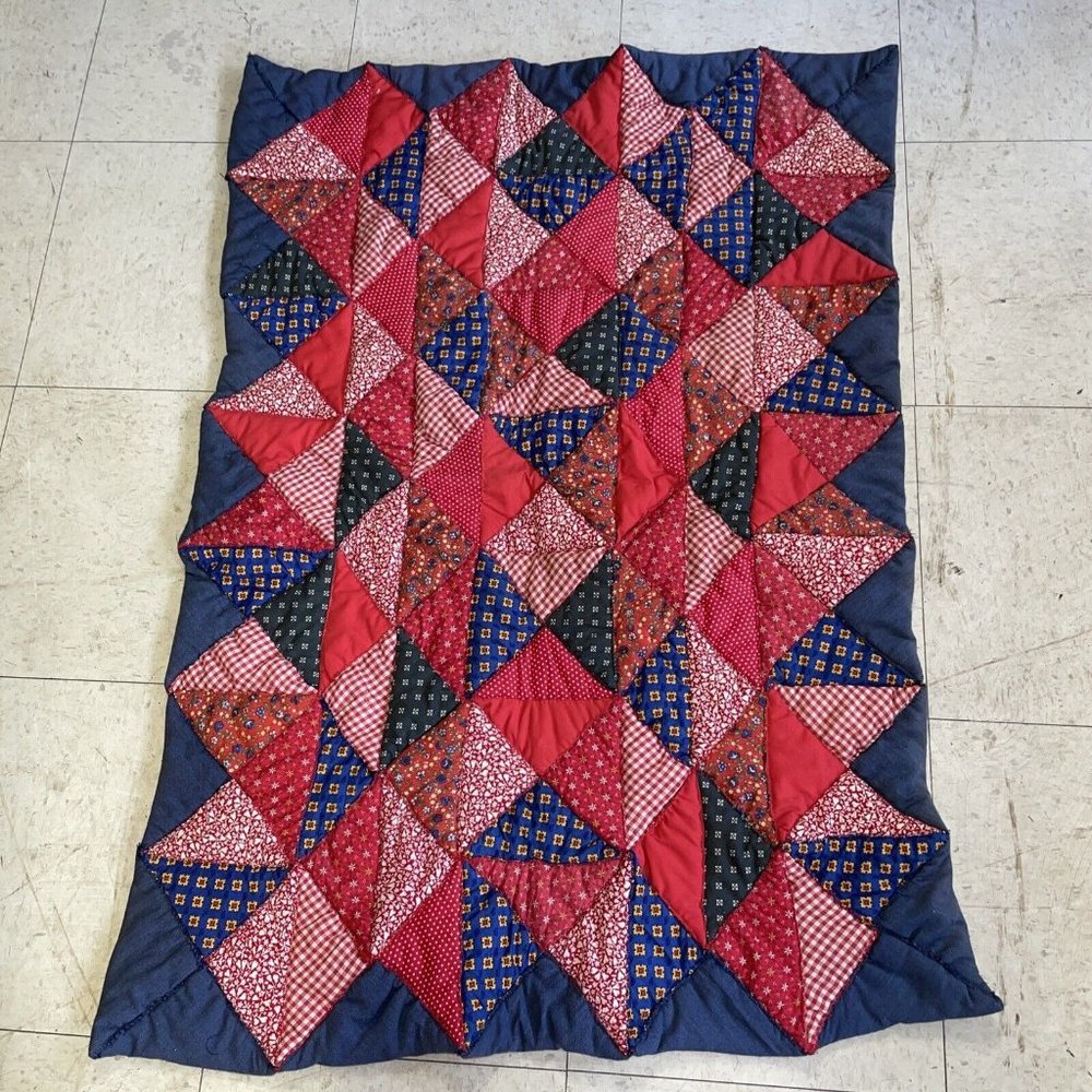 Small Antique Patchwork Quilt